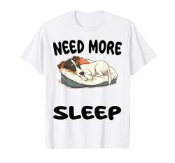 Süßer Rat Terrier Need more Sleep Pyjama Nachthemd T-Shirt von Rat Terrier Pajamas & Nightgown .Co