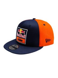 Red Bull New Era KTM Replica Team Flat Cap - Einheitsgröße - Unisex Rennsportbekleidung von Red Bull