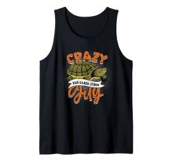 Rotohr-Slider Schildkröte Rotohr-Slider Tank Top von Red Eared Slider Gifts for Men and Women