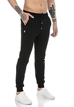 Redbridge Premium Jogginghose Bequeme Sweatpants mit Kordelzug Freizeit und Sporthose Schwarz M von Redbridge