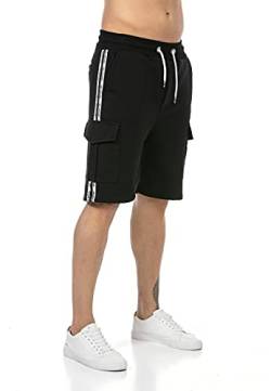 Redbridge Cargoshorts Kurze Hose Sweatpants Knielang Premium Qualität Schwarz XL von Redbridge