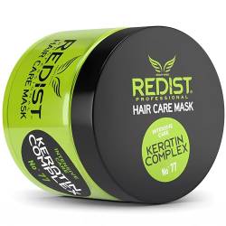 Redist Keratin Hair Care Mask 500ml | Haarmaske mit Keratin| Intensiv reparierende Haarkur | Kur spendet Feuchtigkeit ohne zu beschweren | sprödes-trockenes-strapaziertes-Haar | Intensive Care von Redist