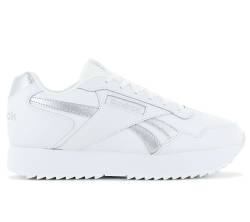 Reebok Classic Glide Ripple Double Leather - Damen Sneakers Schuhe Weiß 100033037 von Reebok