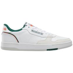 Reebok Unisex Phase Court Sneaker, White/White/DarkGreen, 42 EU von Reebok