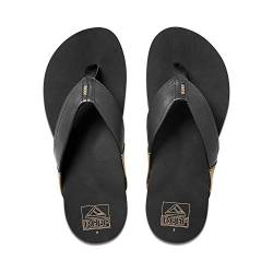 Reef Herren Newport Flipflop, Black, 42 EU von Reef