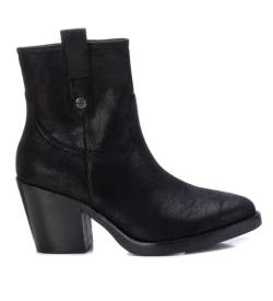 Refresh für Damen. 17148802-NEGRO Stiefelette 171488 schwarz -Absatzhöhe: 8cm (35), 5 bis 8 cm, Reißverschluss, Lässig von Refresh