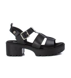 Refresh für Damen. 17194101-NEGRO Sandalen 171941 schwarz -Absatzhöhe 5cm (38), 5 bis 8 cm, Schnalle, Lässig, Party von Refresh