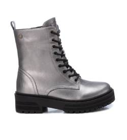 Refresh für Damen. 17208102-PLOMO Stiefelette 172081 silber (37), Wohnung, Schnürsenkel, Reißverschluss, Lässig von Refresh