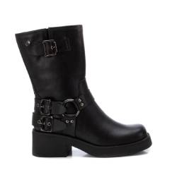 Refresh für Damen. 17212101-NEGRO Stiefelette 172121 schwarz (38), 3 bis 5 cm, Reißverschluss, Lässig von Refresh