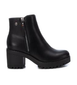 Refresh für Damen. 17231101-NEGRO Stiefelette 172311 schwarz (38), 5 bis 8 cm, Reißverschluss, Lässig von Refresh