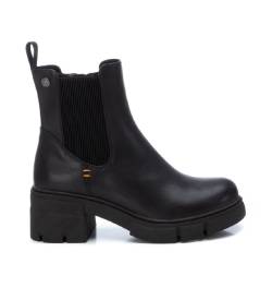 Refresh für Damen. 17237501-NEGRO Stiefelette 172375 schwarz (40), 5 bis 8 cm, Reißverschluss, Lässig von Refresh