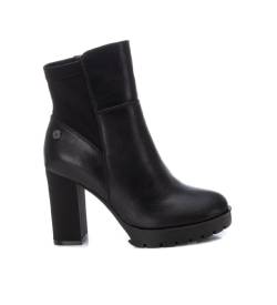 Refresh für Damen. 17238201-NEGRO Stiefelette 172382 schwarz (40), 5 bis 8 cm, Reißverschluss, Lässig von Refresh