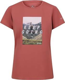 Regatta Damen T-Shirt Fingal VII, terracotta, 46 von Regatta
