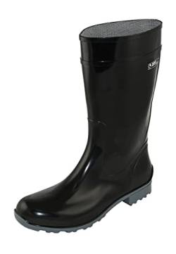 Regenliebe Damen Gummistiefel de Störtregen Regenstiefel Langschaft, Farbe:schwarz, Größe:38 EU von Regenliebe