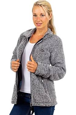 Reichstadt Damen Fleecejacke 22RSW002 Granit XXL von Reichstadt