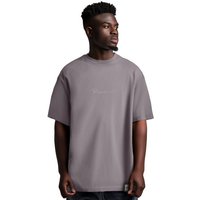 Reichstadt Oversize-Shirt Casual T-shirt 22RS033 Dark Grey XL mit Stitching auf der Brust von Reichstadt