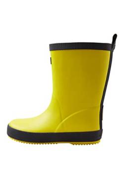 Reima Gummistiefel Taikuus für Kinder, knöchelhohe, wasserdichte Kinderschuhe aus nachhaltigem Gummi, Regenstiefel für Mädchen und Jungen Yellow 33 von Reima