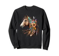 Pferd, Pferde Sachen, Western Outfit, Pferdemotiv, Pferde Sweatshirt von Reitshirt Damen, Pferde Zubehör, Pferde Geschenke