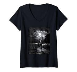 Damen Don Quijote von Gustave Dore T-Shirt mit V-Ausschnitt von RelaxArtWorld