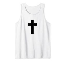 Christlich Religiös Frauen Männer Gott Jesus Kreuz Tank Top von Religion Kirche Damen Herren Christlicher Glaube