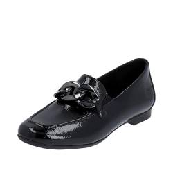 Remonte Damen D0K00 Slipper, Schwarz, 39 EU von Remonte