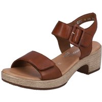 Remonte ELLE-Collection Sandalette, Blockabsatz, Sommerschuh, Sandale mit Klettverschlüssen von Remonte