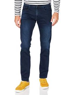 Replay Herren Jeans Anbass Slim-Fit mit Power Stretch, Dark Blue 007-1 (Blau), 31W / 32L von Replay