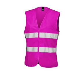 Result Core Damen Hi Vis Weste, Ärmellos (L) (Neonpink) von Result