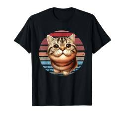 Lustige Katzenliebhaber, Vintage-Stil, Kätzchen, Katze, Retro-Kätzchen, Katze T-Shirt von Retro Cat Lovers, Vintage Style Kitten Cat