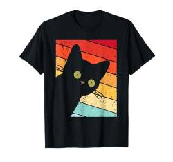 Lustige Katzenliebhaber, Vintage-Stil, Kätzchen, Katze, Retro-Kätzchen, Katze T-Shirt von Retro Cat Lovers, Vintage Style Kitten Cat