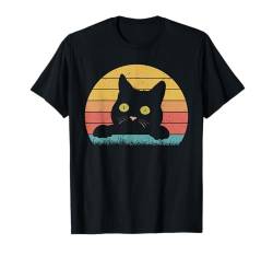 Lustige Katzenliebhaber, Vintage-Stil, Kätzchen, Katze, Retro-Kätzchen, Katze T-Shirt von Retro Cat Lovers, Vintage Style Kitten Cat