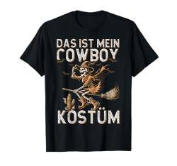 Damen Kinder Herren Retro Das Ist Mein Cowboy Kostum Western T-Shirt von Retro Das Ist Mein Cowboy Kostum