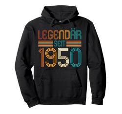 Legendär Seit 1950 Retro Mann Frau Deko 75. Geburtstagsshirt Pullover Hoodie von Retro Deko Jahrgang Geburtstage Geschenkideen