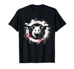 Hamsterschläger - Lustiger gruseliger Hamsterfledermaus Halloween-Liebhaber T-Shirt von Retro Halloween Apparel Gifts