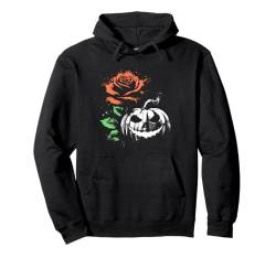 Jack O' Laterne Rose – Vintage Kürbis Halloween Liebhaber Pullover Hoodie von Retro Halloween Apparel Gifts