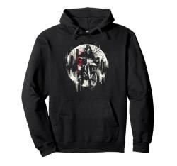 Sensenmann Dirtbike - gruseliger Motorrad-Halloween-Liebhaber Pullover Hoodie von Retro Halloween Apparel Gifts