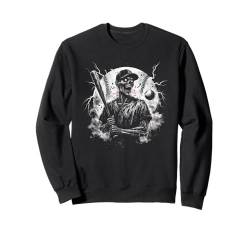 Zombie-Baseballspieler – gruseliger Baseball-Halloween-Liebhaber Sweatshirt von Retro Halloween Apparel Gifts