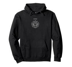 Krebs die Krabbe - Minimalistische Sternzeichen-Grafik Pullover Hoodie von Retro Horoscope Astrology Zodiac Apparel Gifts