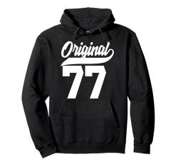 Jahrgang 1977 Original Männer Frauen Vintage 48.Geburtstag Pullover Hoodie von Retro Original Jahrgang Geschenke Geburtstag 2025