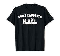 God's Favorite Mael – lustig, christlich, religiös T-Shirt von Retro Personalized Christian Apparel Gifts