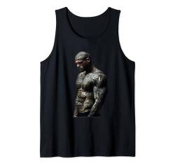 Retro Model Tattoo Man Classic Tank Top von Retro Sexiest Man Alive für Damen Herren