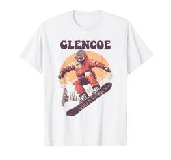 Glencoe Scotland Retro-Snowboard T-Shirt von Retro Snowboarding Tees & Ski Outfits