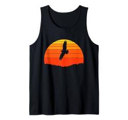 Osprey Retro Sonnenuntergang Natur Wildlife Vogelliebhaber Tank Top von Retro Spirit Animal Apparel Gifts