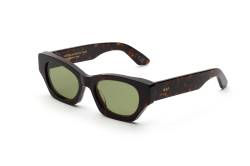 Retrosuperfuture Unisex FD0 Tono 3627 Havana Gläser SONNENBRILLEN Acetat Havanna Grün Cat Eye Normal von Retrosuperfuture