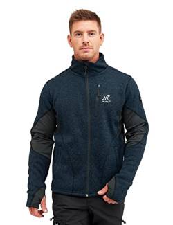 RevolutionRace Fusion Fleece für Herren, perfekt für Wanderungen und Outdoor-Abenteuer, Peacemaker, XXL von RevolutionRace