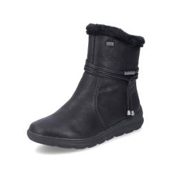 Rieker Damen Ankle Boots Z0070, Frauen Stiefeletten, lose Einlage, wasserabweisend, riekerTEX,uebergangsschuhe,schwarz (00),39 EU / 6 UK von Rieker