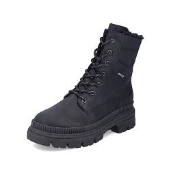 Rieker Damen Schnürstiefeletten Y9331, Frauen Stiefeletten, wasserabweisend, riekerTEX,uebergangsschuhe,uebergangsstiefel,schwarz (00),39 EU / 6 UK von Rieker