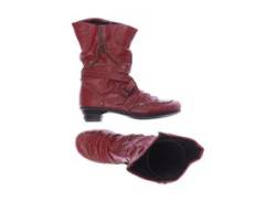 Rieker Damen Stiefelette, rot, Gr. 39 von Rieker