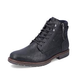 Rieker Herren Schnürstiefeletten 13742, Männer Stiefeletten,halbstiefel,Kurzstiefel,uebergangsschuhe,uebergangsstiefel,schwarz (00),45 EU / 10.5 UK von Rieker