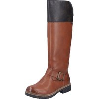 Rieker Winterstiefel, Langschaftstiefel, TEX-Membran, Blockabsatz, Innenreißverschluss von Rieker